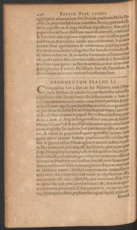 Argumentum Psalmi LI.