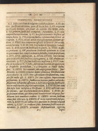 Conspectus Dissertationis