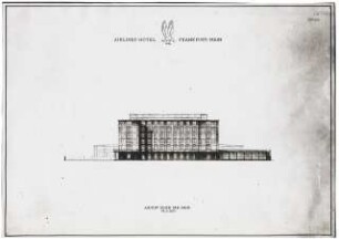 Hotel, Frankfurt/Main: Ansicht Main
