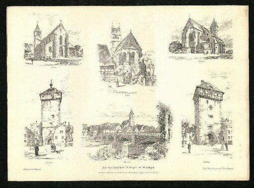 Hirsau: Peterskirche. Ansicht etc.