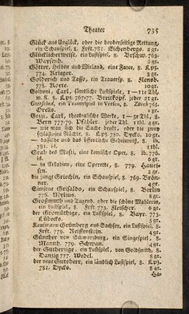 735-746, Theater