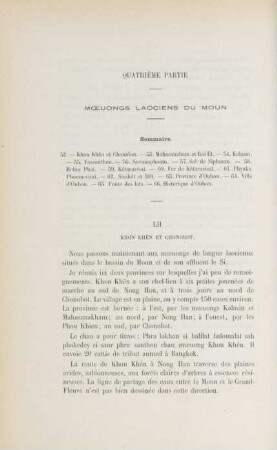 Quartième partie