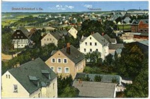 Brand-Erbisdorf. Blick auf Brand-Erbisdorf