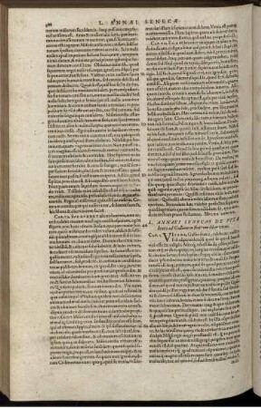 L. Annaei Senecae De Vita beata ad Gallionem fratrem liber unus