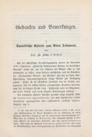 528-539 Syntaktische Exkurse zum Alten Testament