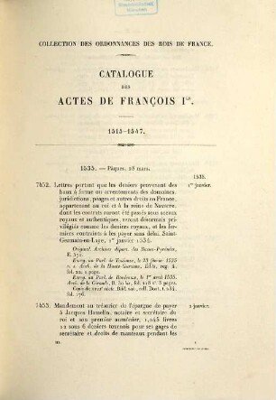 Ordonnances des rois de France, 3