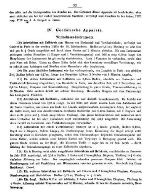 IV. Geodätische Apparate.