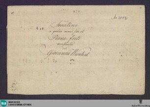 Sonatas - Don Mus.Ms. 2002 : pf 4hands; F; WeiV 12a.19