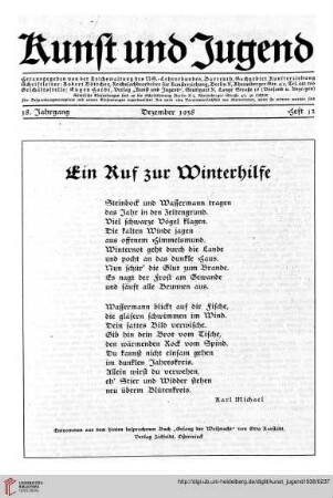 Heft 12 (Dezember 1938)