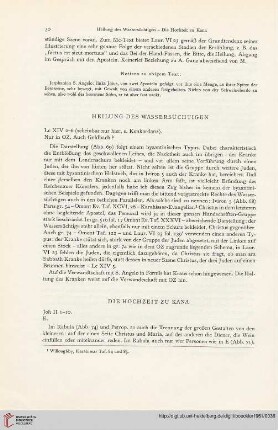 Heilung des Wassersüchtigen