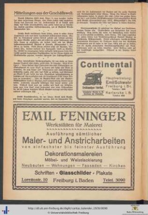 Anzeigenteil.