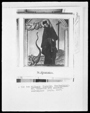 Hl. Ignatius mit Drachen