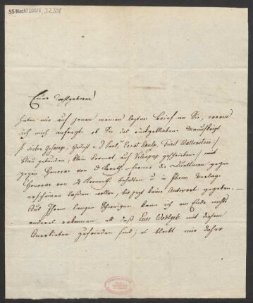 Brief an B. Schott's Söhne : 17.09.1833
