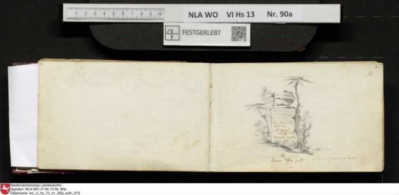 Stammbuch des Ernst Philipp Ludwig Zellmann (1763-1795) aus
                           Braunschweig