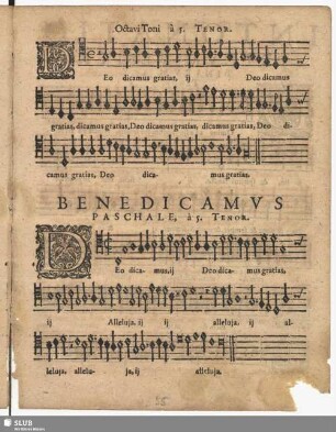 Benedicamus Paschale, à 5