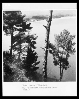 Küstenlandschaft der Insel Thasos