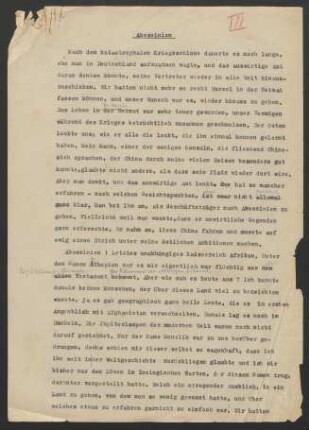 Memoiren von Hedwig Weiss-Sonnenburg, Mp.3