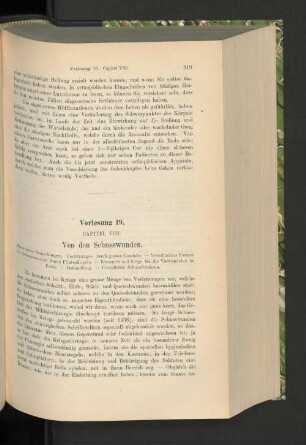 Capitel VIII. Von den Schusswunden.