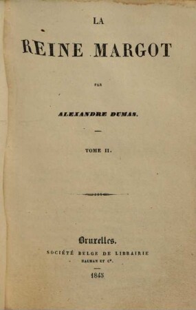 La Reine Margot, 2