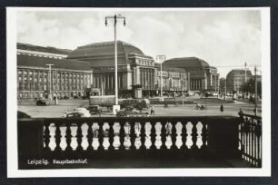Leipzig. Hauptbahnhof
