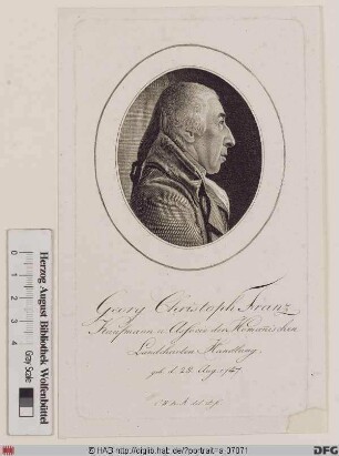 Bildnis Georg Christoph Franz