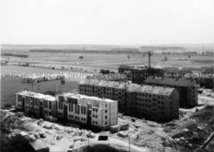 Wolfsburg, Baugelände Tiergartenbreite und Teichbreite, Panorama (1)