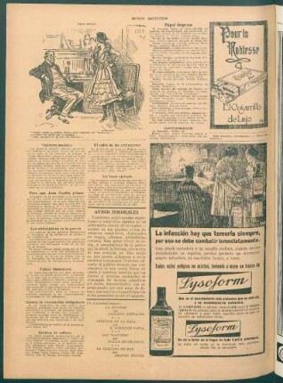 Los antisépticos en la guerra
