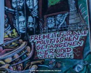 FREIHEIT FÜR ALLE POLITISCHEN GEFANGENEN HIER UND WELTWEIT!