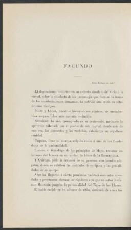 Facundo