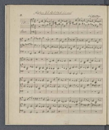 No. 6 J.G. Walther: Herr Jesu Christ, dich zu uns wend