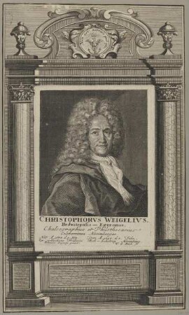 Bildnis des Christophorvs Weigelivs