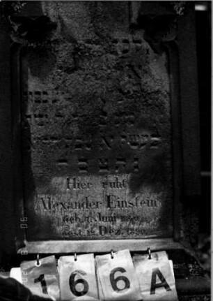 Grabstein 166A