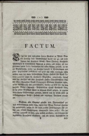 Factum