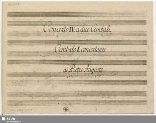 Concertos - Mus.3065-O-7,4 : cemb (2) : G