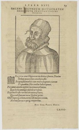 Bildnis des Galenus