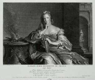 Marie Henriette-Anne, Prinzessin von Frankreich als Feuer