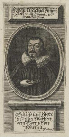 Bildnis des Johann Michael Dilherr