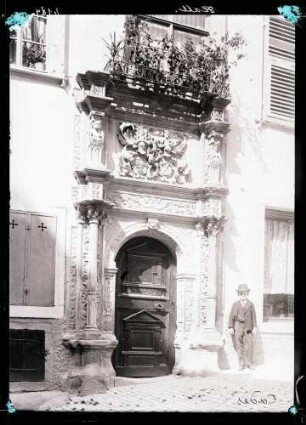 Widmannsches Haus; Renaissance-Portal