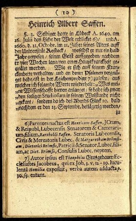 Heinrich Albert Sassen-