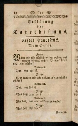 12-73, Erstes Hauptstueck