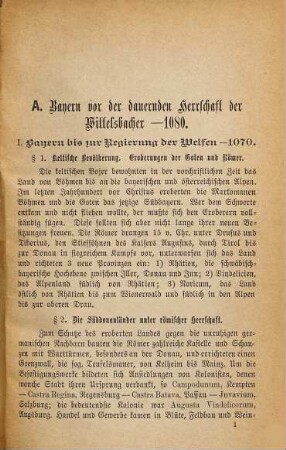 Leitfaden der bayerischen Geschichte