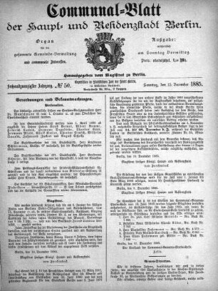 1885,50: No. 50, 13. Dezember 1885