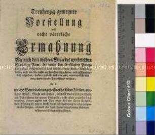 Anonyme Flugschrift betreffend die Ausrottung von Ketzereien