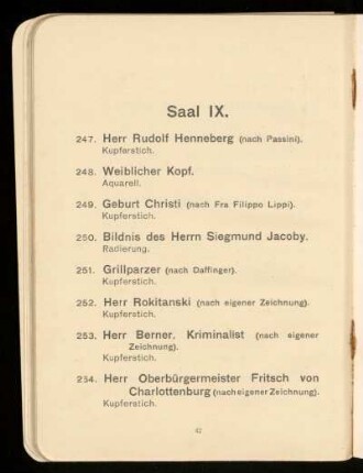 Saal IX.