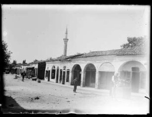 Bazar Skutarí, Albanien, 1928