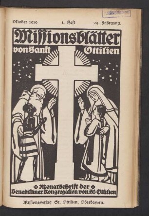 Nr. 1. Oktober 1919. 24. Jahrgang