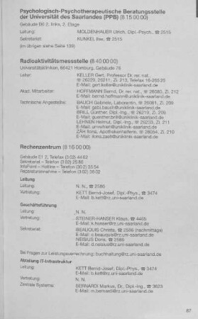 Psychologisch-Psychotherapeutische Beratungsstelle