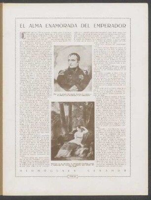 El alma enamorada del emperador