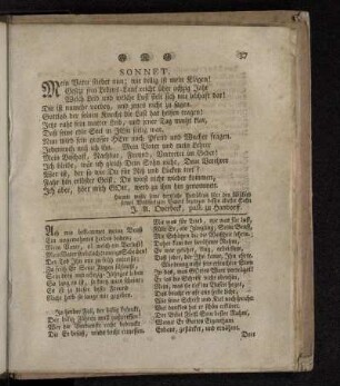 Sonnet.