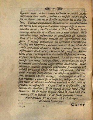 Dissertatio inauguralis qua Nemesis Norica aliquatenus delineata et adumbrata ... exponitur
